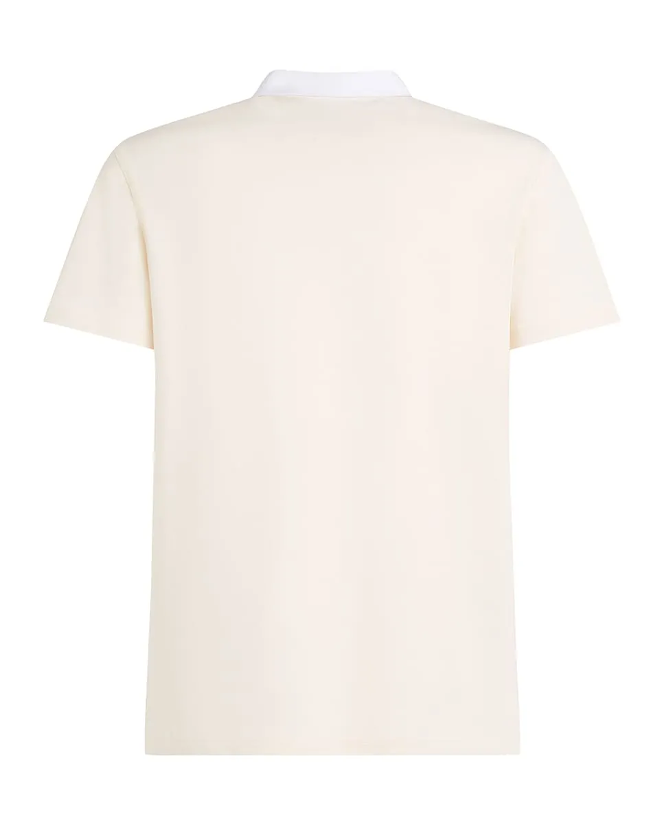 

Мужское поло в стиле регби с коротким рукавом больших размеров Tommy Hilfiger, кремовый