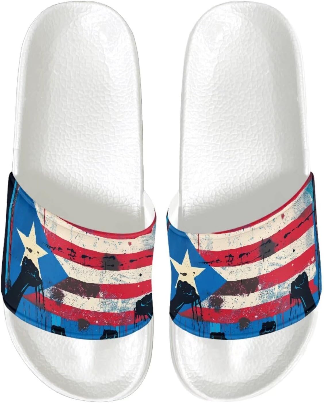 

Мужские шлепанцы, нескользящие, быстросохнущие, мягкие, легкие, для душа, с открытым носком, белая подошва Pugasmiru