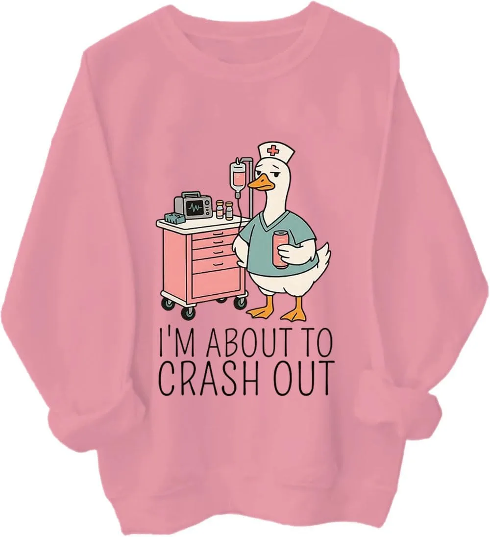 

Толстовка Silly Goose Nurse с принтом Czbic