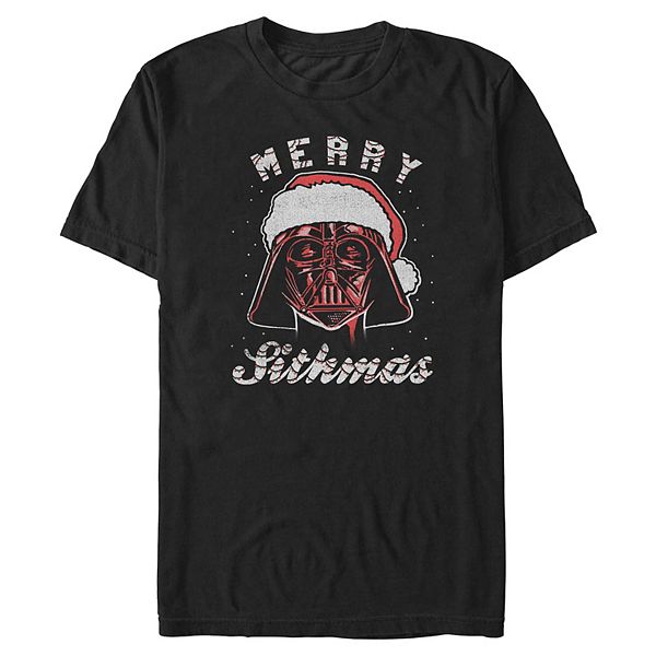 

Футболка с принтом Darth Vader Merry Sithmas Big & Tall Star Wars