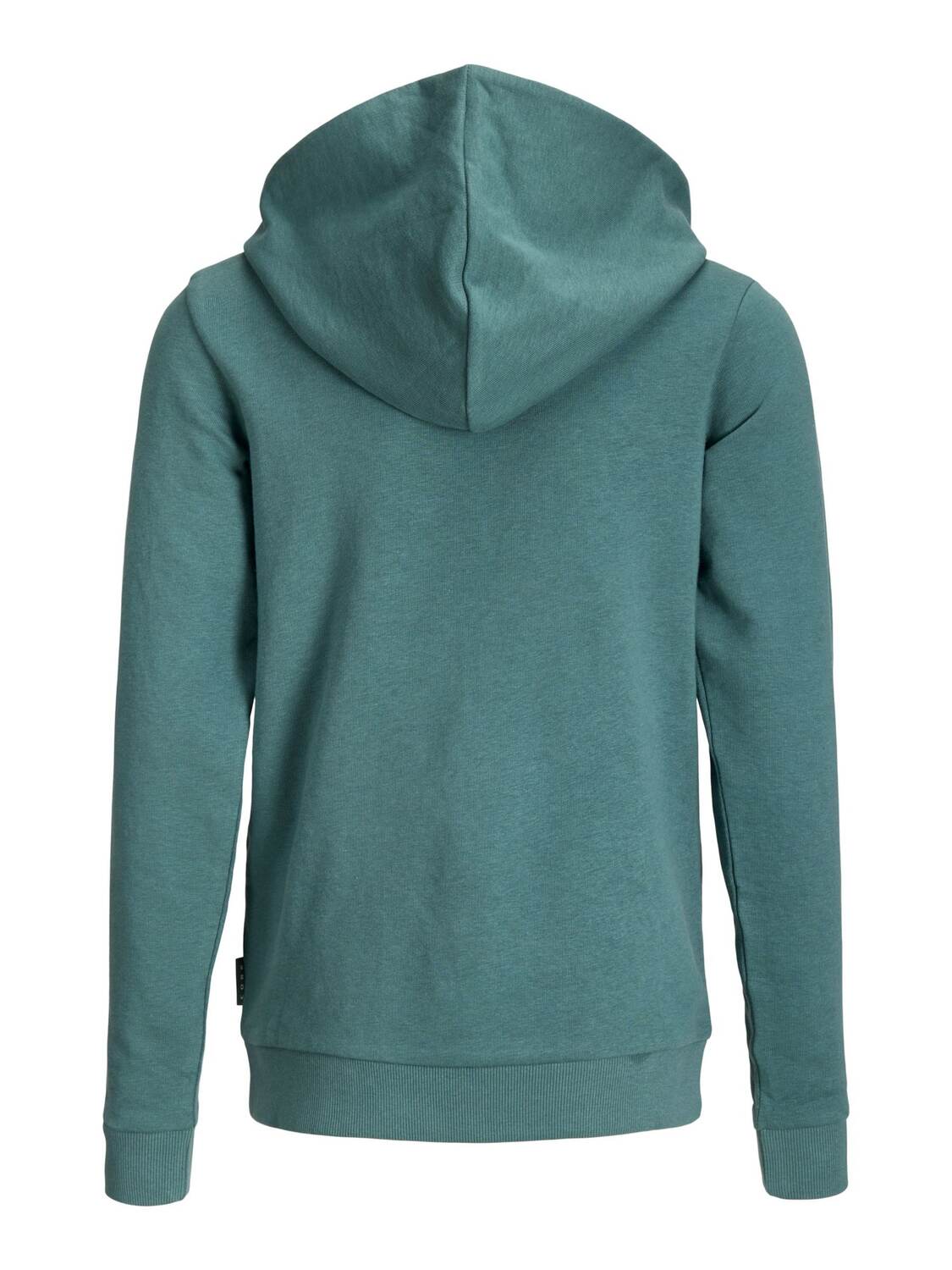 Jack & Jones Junior Толстовка 'JCOFusion' в зеленом цвете — фото 2