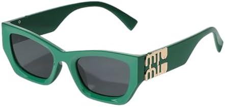 

Классические солнцезащитные очки в стиле ретро, ​​квадратные, винтажные, для путешествий, маленькие, прямоугольные, женские солнцезащитные очки с антибликовым покрытием MTZJH, Army Green