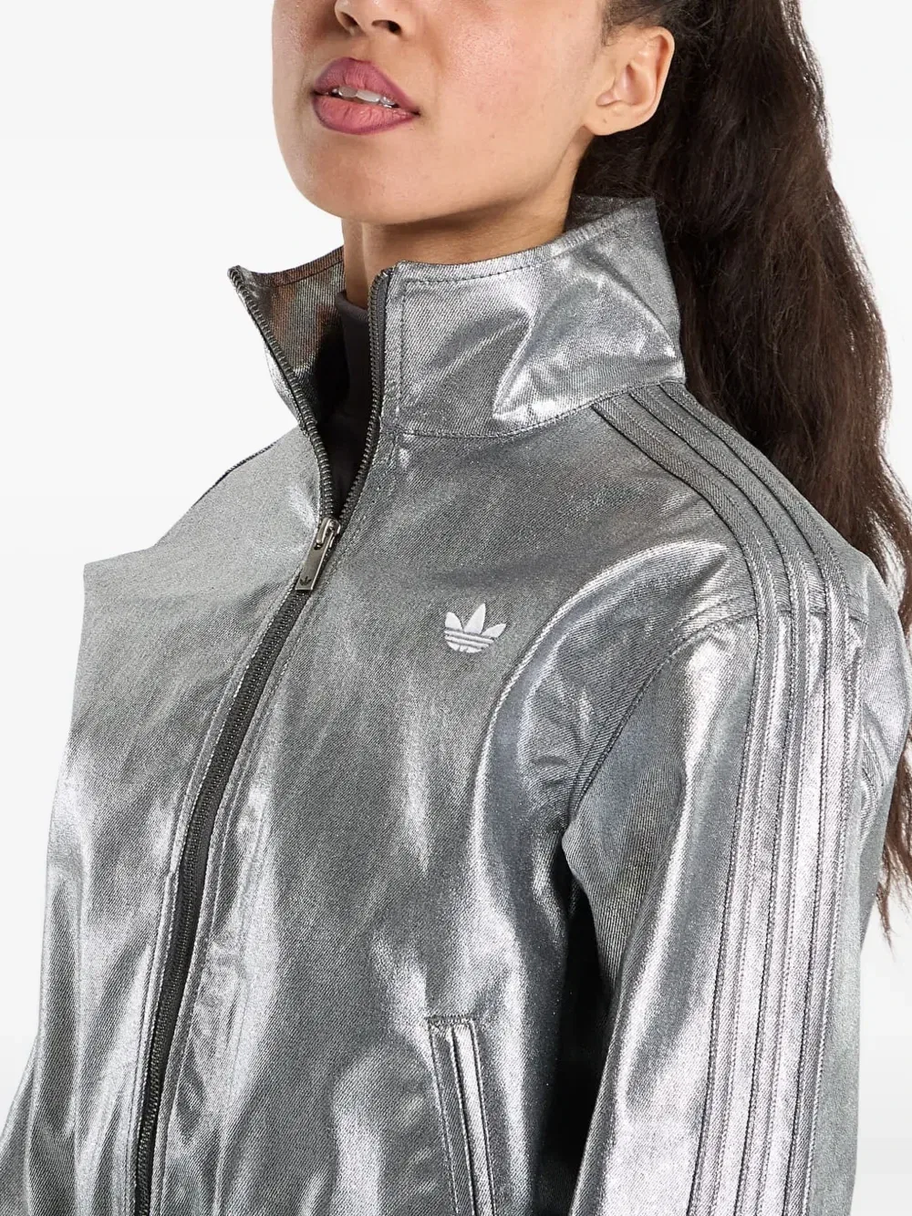 Спортивная толстовка Firebird adidas, серебряный — фото 4