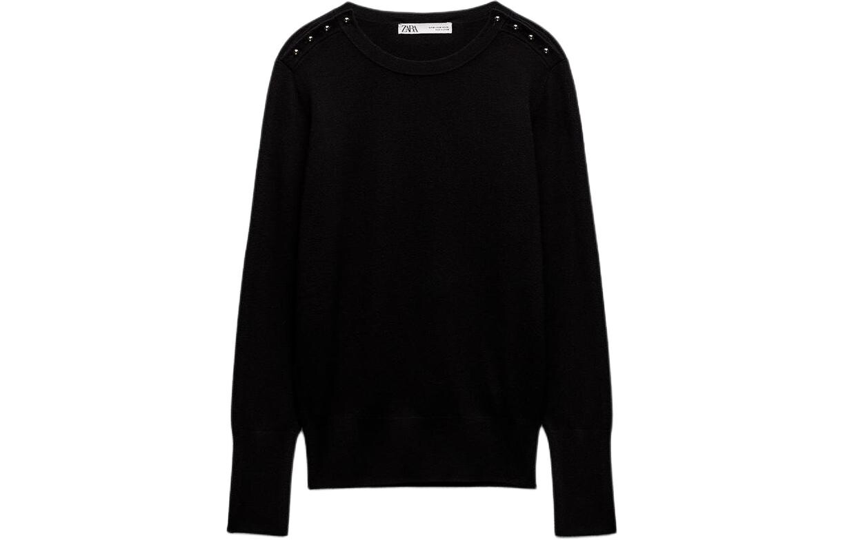 

Трикотаж женский черный Zara