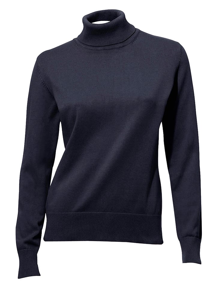 

Пуловер Heine Rollkragenpullover, темно-синий