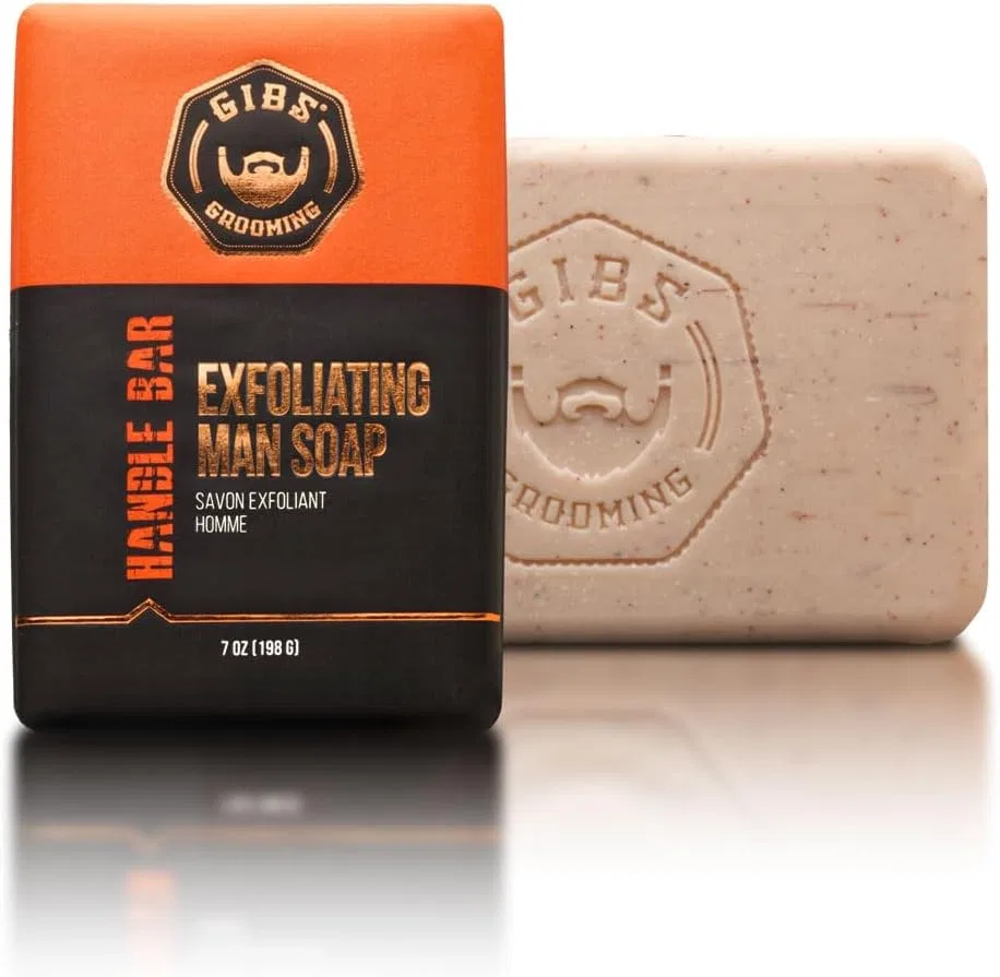 Мыло скрабирующее GIBS Handlebar Exfoliating Long Lasting Citrus 198 г
