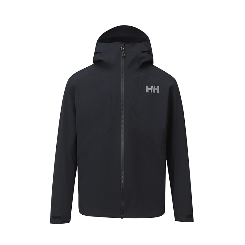

HELLY HANSEN Мужская ветровка для походов, Black