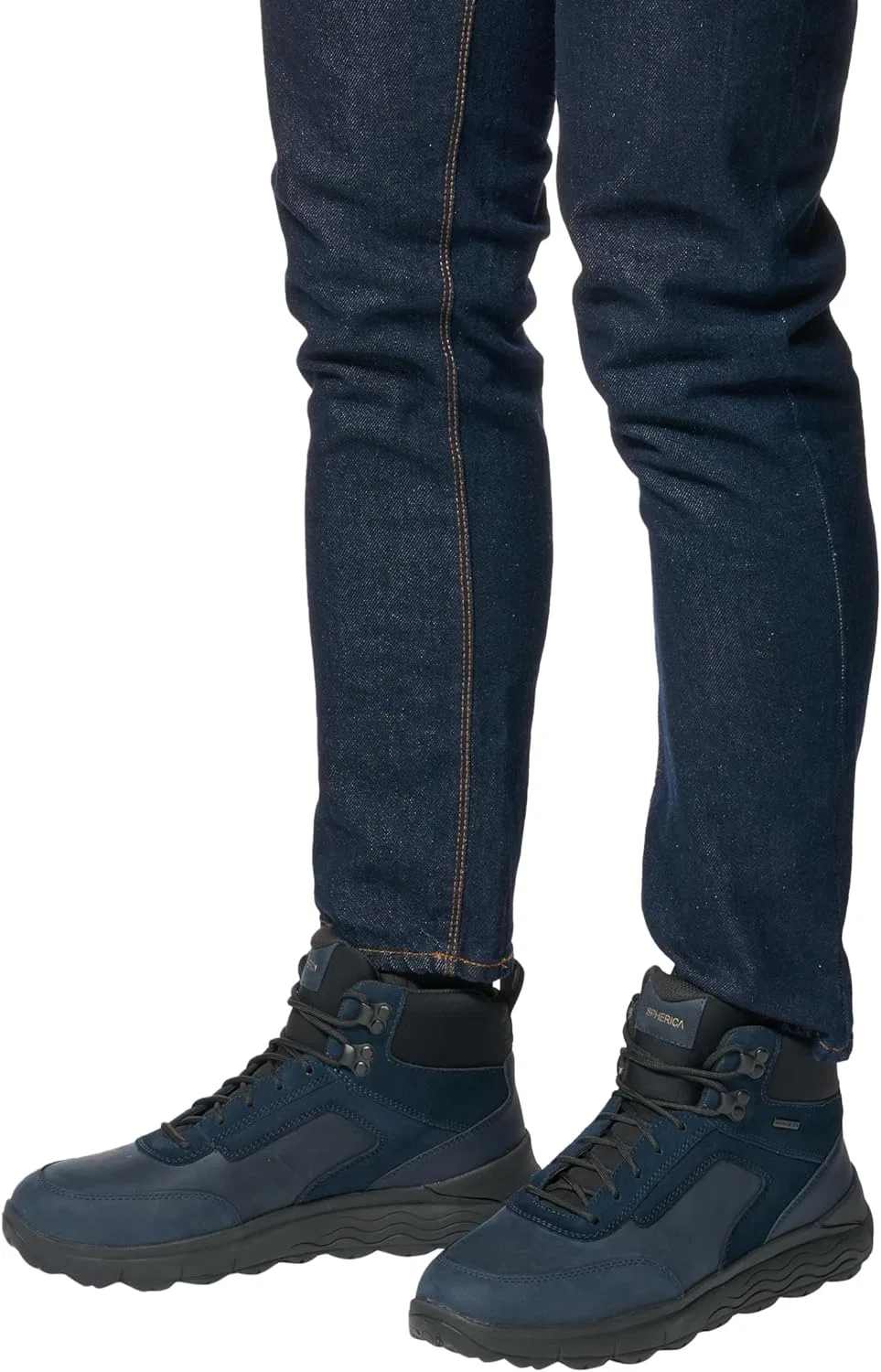 Мужские ботинки Geox U Spherica 4x4 B AbxAnkle Boot, Navy — фото 2