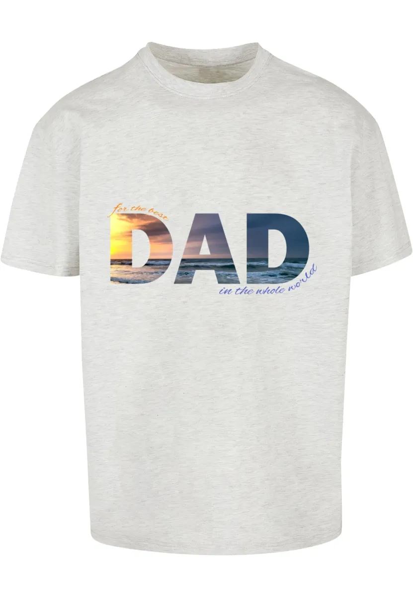 

Футболка Merchcode "Tee Oversize Merchcode Herren For The Best Dad", серый