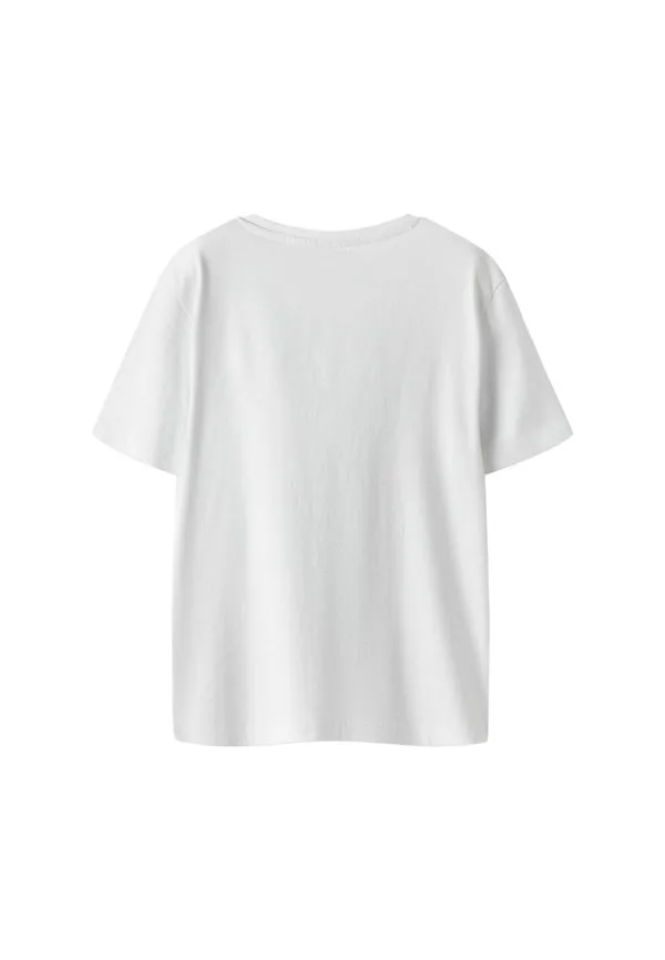 Футболка с принтом коробки nkmdi minecraft Name It, Bright White — фото 3