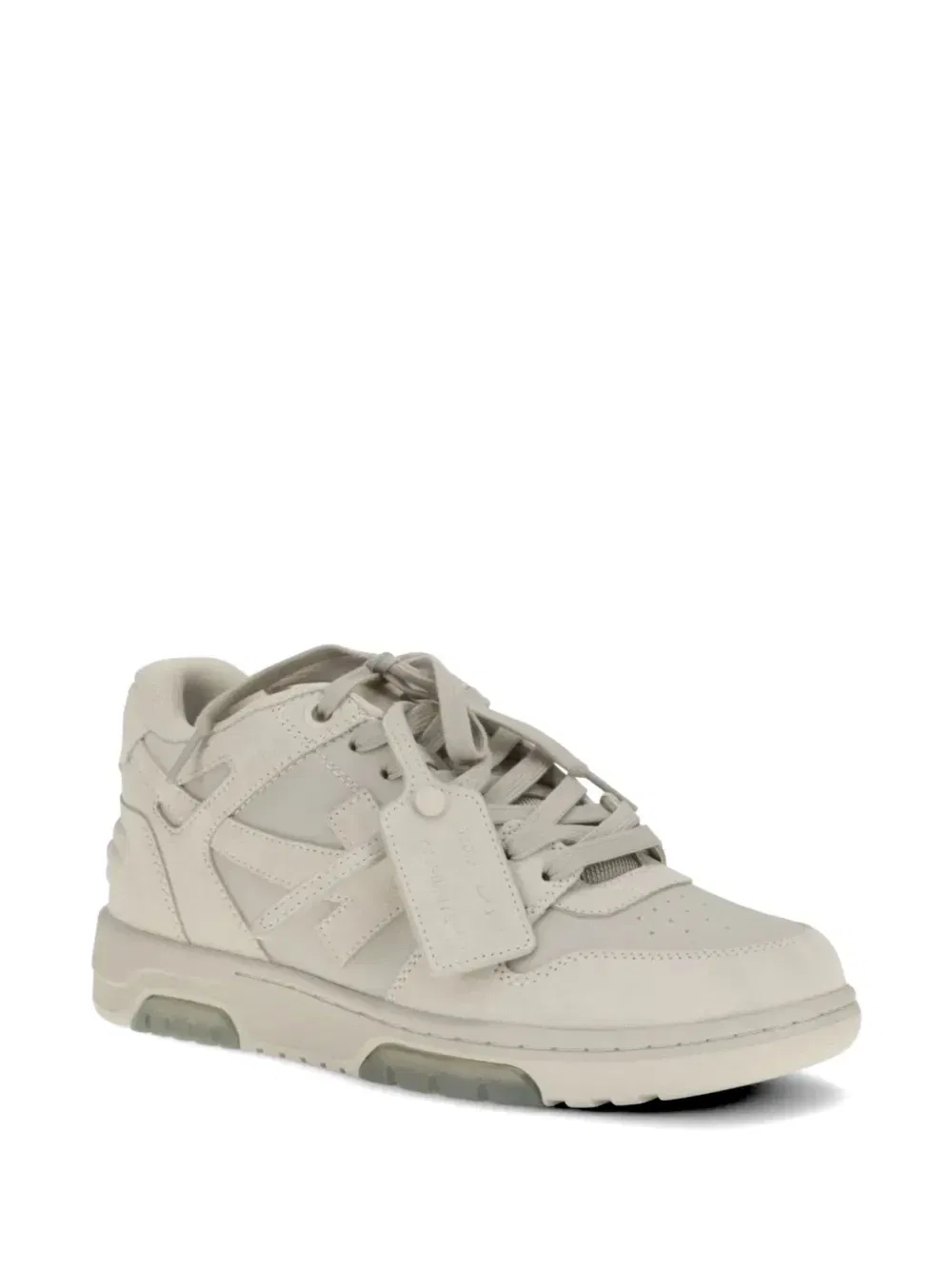 Кроссовки на шнуровке Out Of Office Off-White, бежевый — фото 2