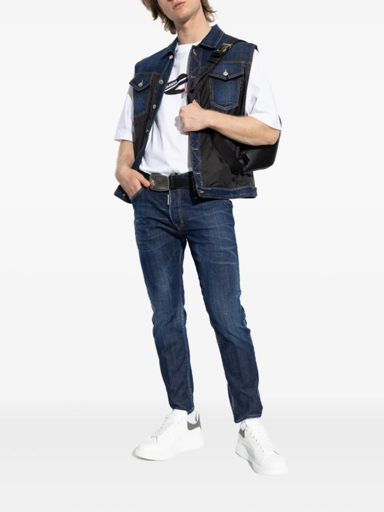 

Джинсы DSQUARED2 из хлопка, синий