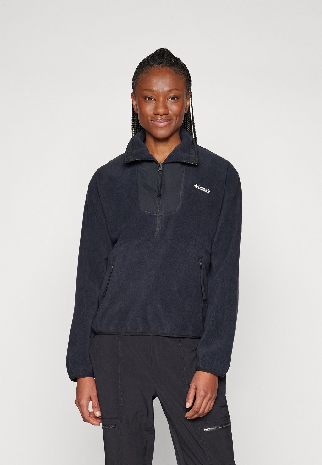 

Флисовая толстовка SEQUOIA GROVE 1/2 ZIP Columbia, черный