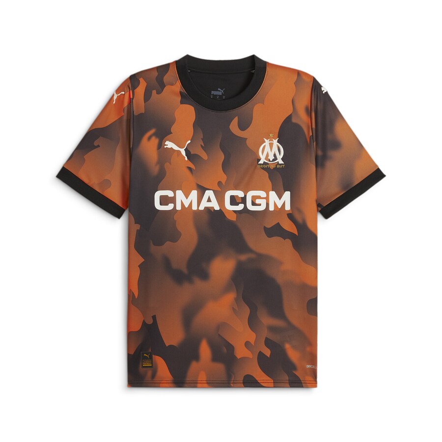 

Джерси PUMA Olympique de Marseille 23/24, цвет mottled brown/Black