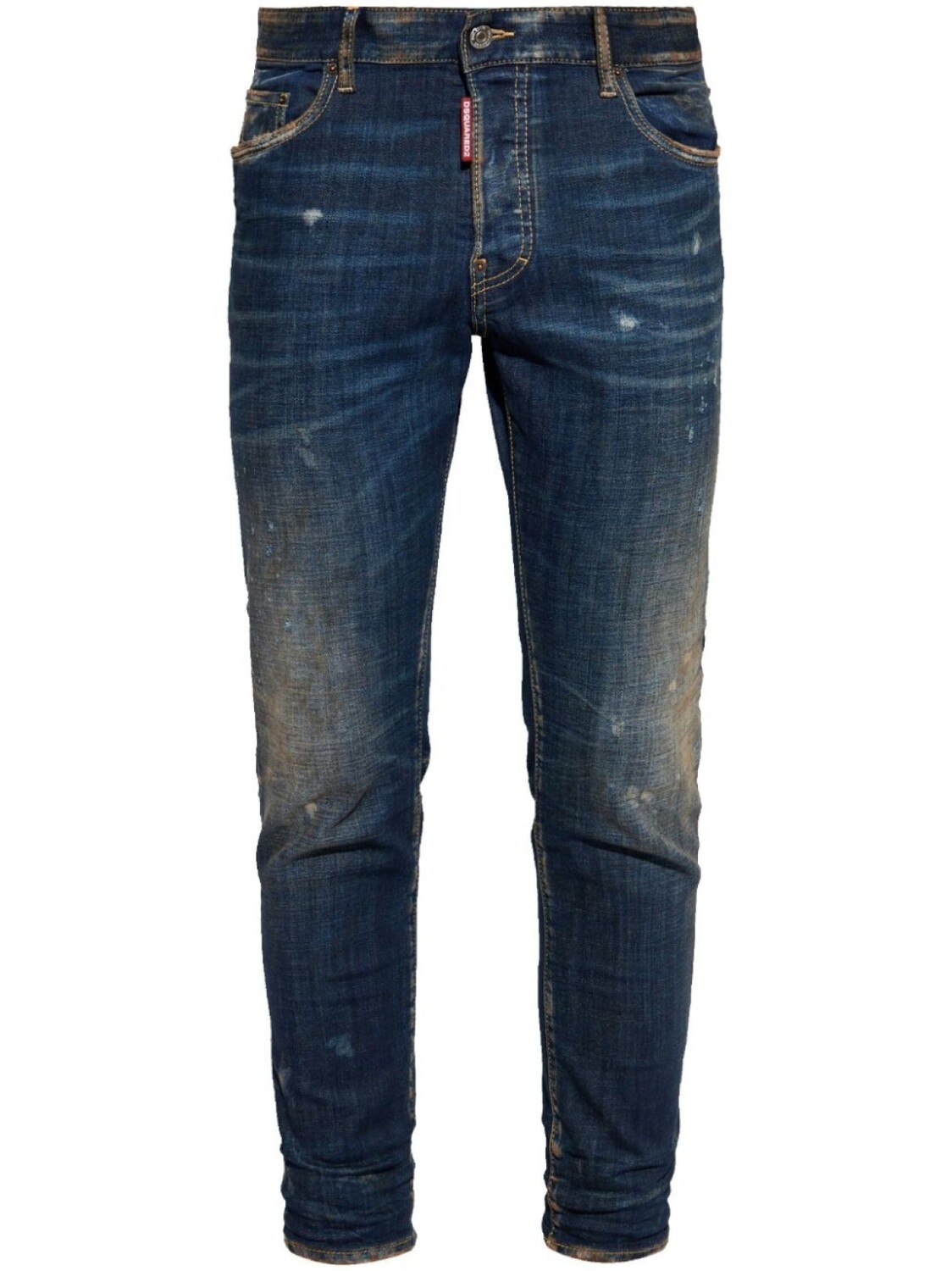 

Dsquared2 джинсы скинни Skater, синий