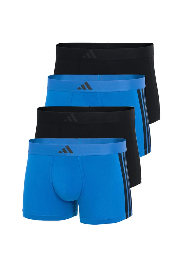 

Ретро шорты/брюки 4 шт. активный гибкий хлопок 3 полоски Adidas, мультиколор
