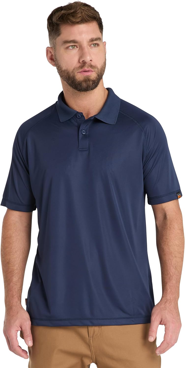 

Timberland PRO мужская влагоотводящая короткая футболка-поло, Blue, Синий, Timberland PRO мужская влагоотводящая короткая футболка-поло, Blue