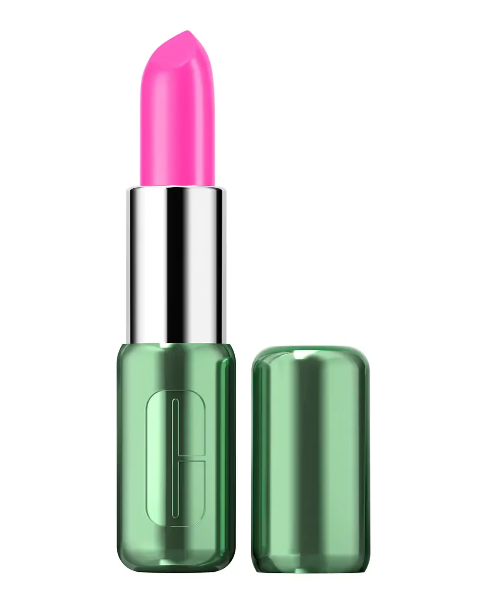 Долговечная губная помада Pop longwear shine Clinique, Delicious Pink