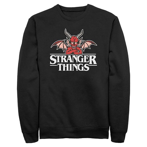 

Мужской флисовый свитшот Stranger Things Devil in Love Licensed Character