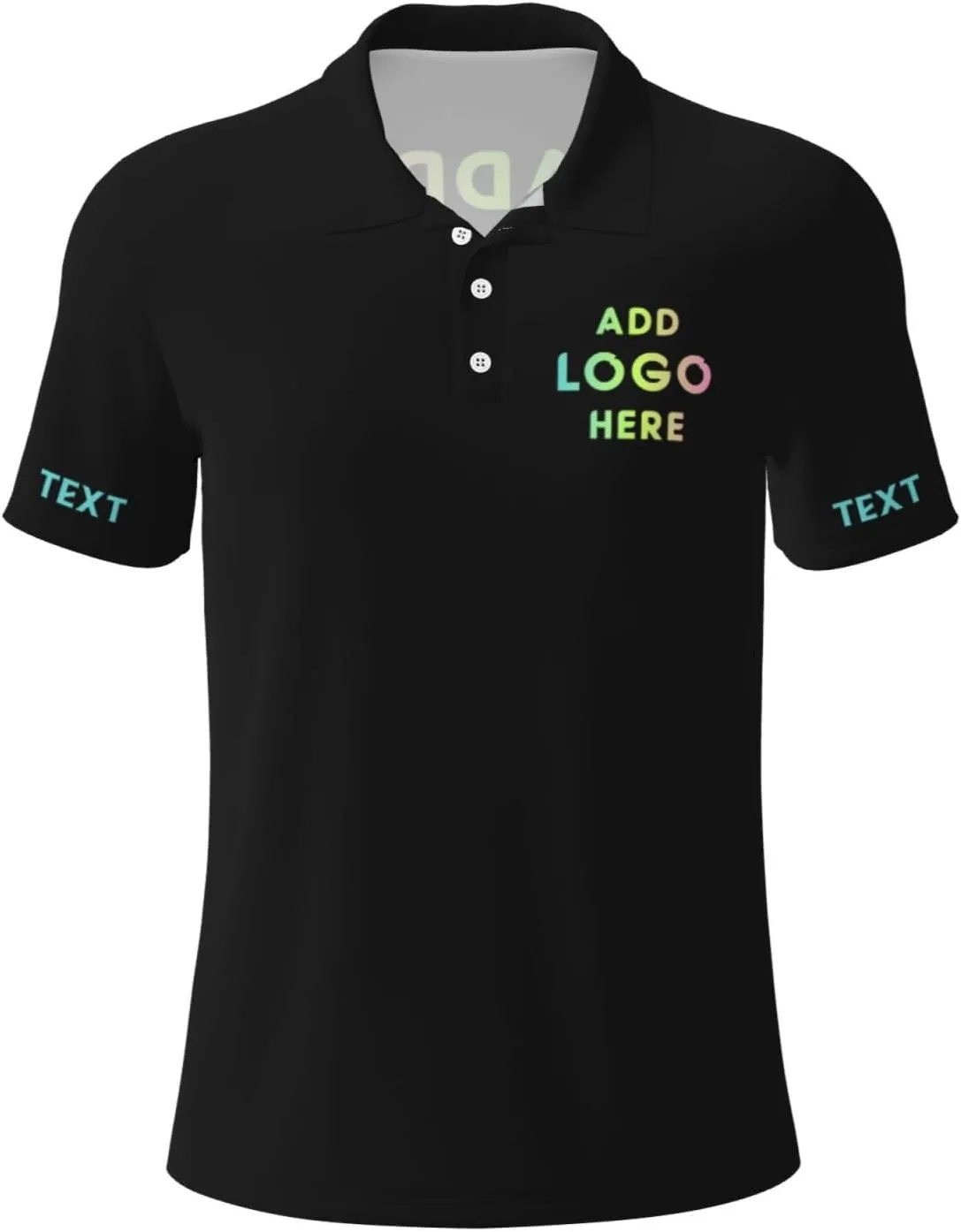 

Мужская поло с коротким рукавом Custom Personalized Funny Golf Shirts for Men