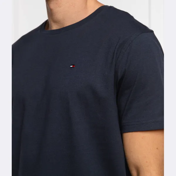 Футболка стандартного кроя со значком Tommy Hilfiger, синий — фото 4