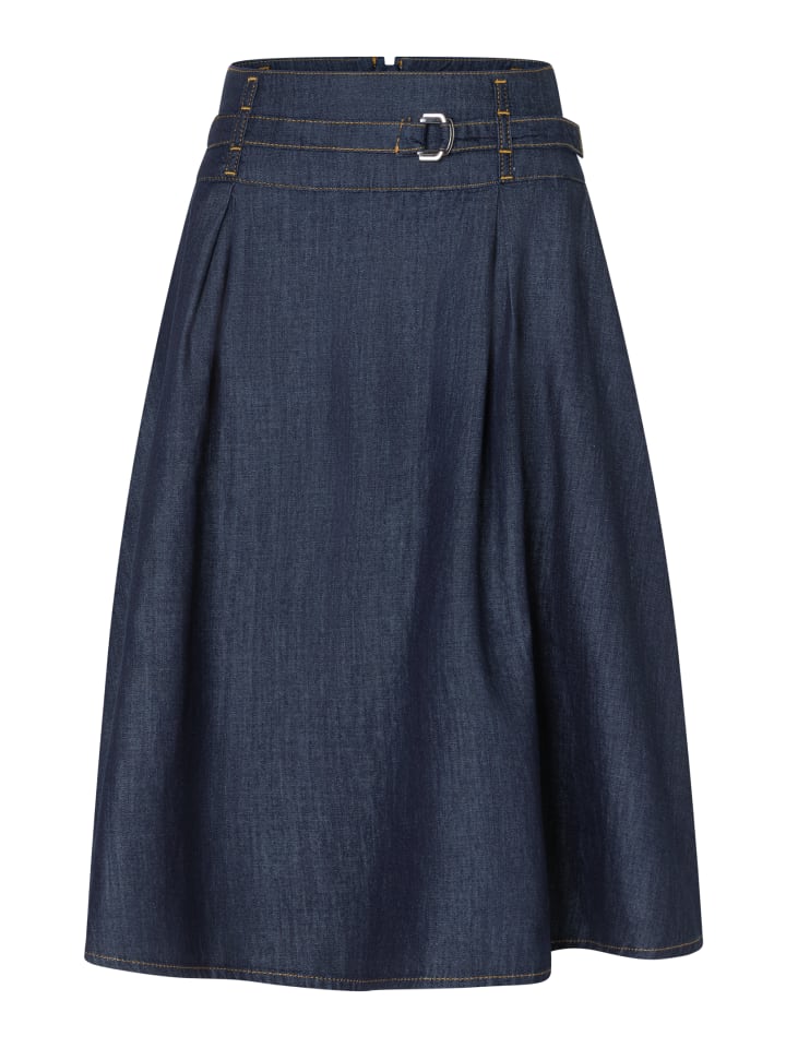 

More & More Расклешенная джинсовая юбка миди из денима