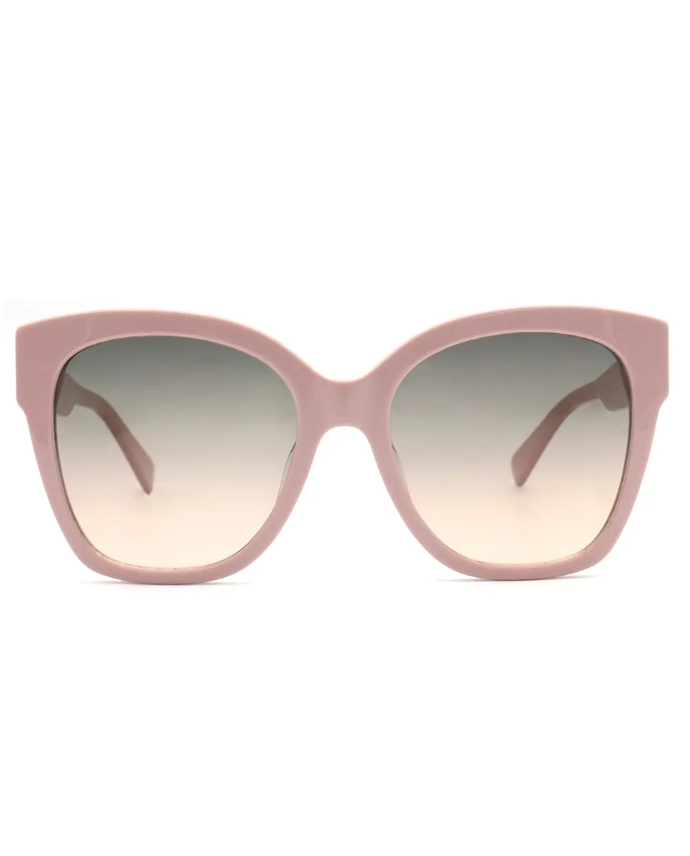 

Женские солнцезащитные очки Soleil с розовой ацетатной оправой и макси-дизайном Montsaint, розовый