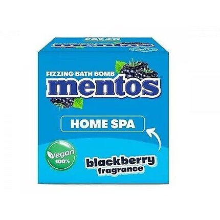 

Musująca kula do kąpieli Jeżyna 140 г бомбочка для ванны Mentos Markenlos