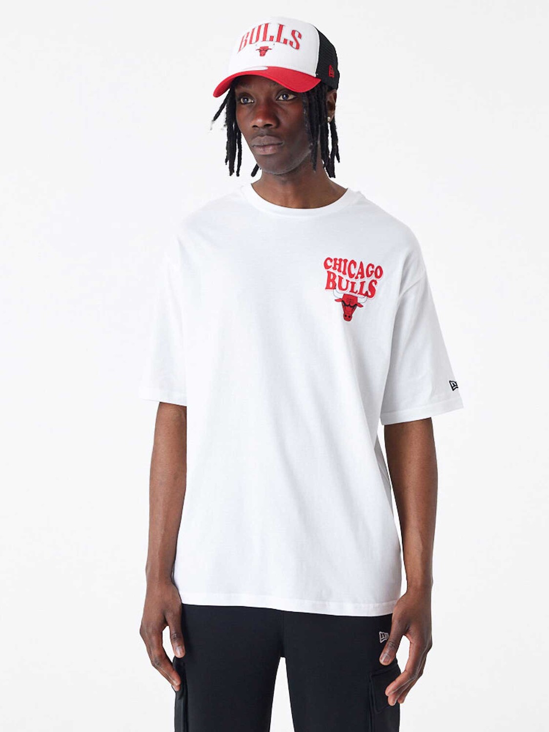 

Футболка New Era NBA SCRIPT OS TEE CHIBUL, белый