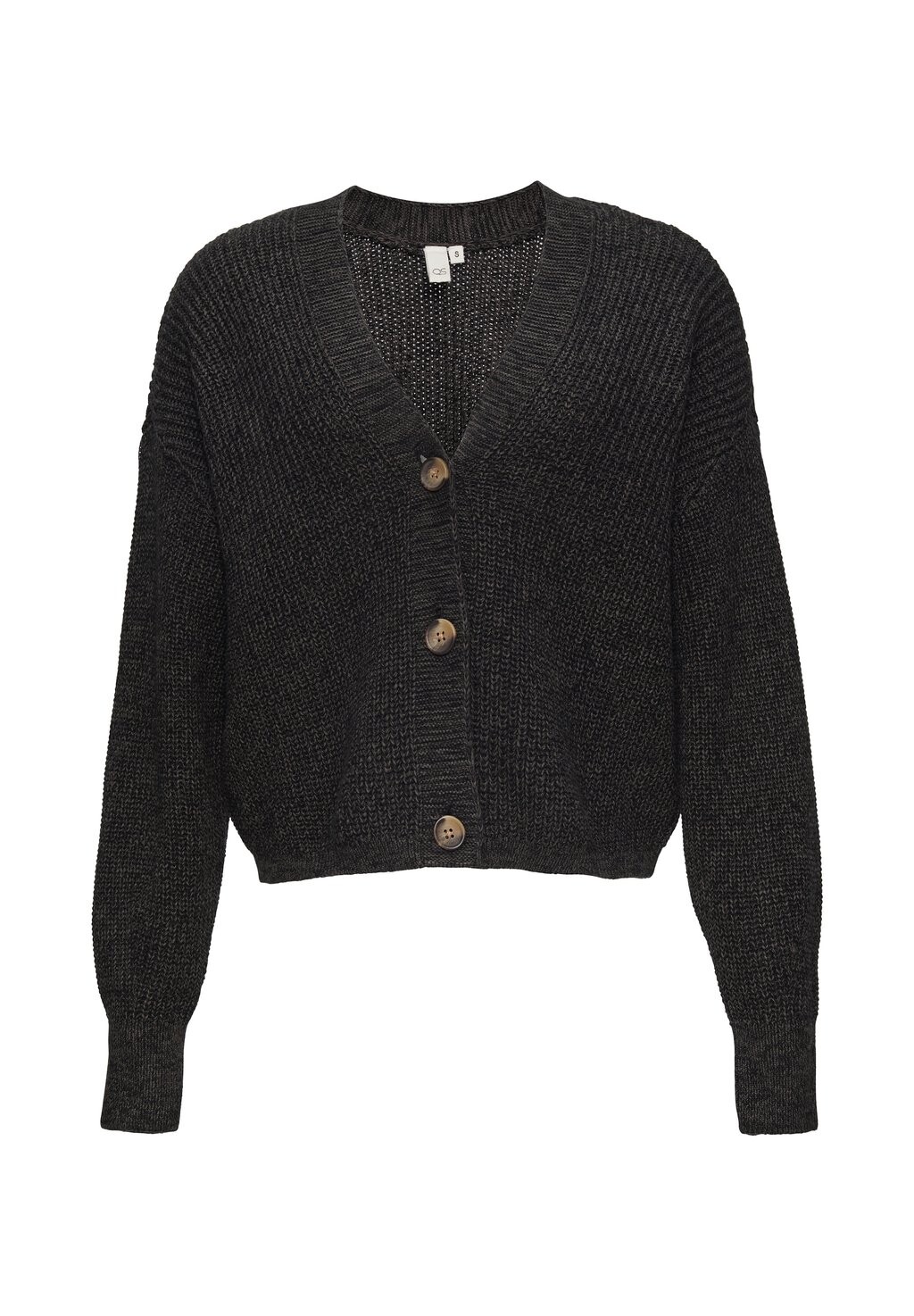 

Кардиган QS, цвет Mottled Black
