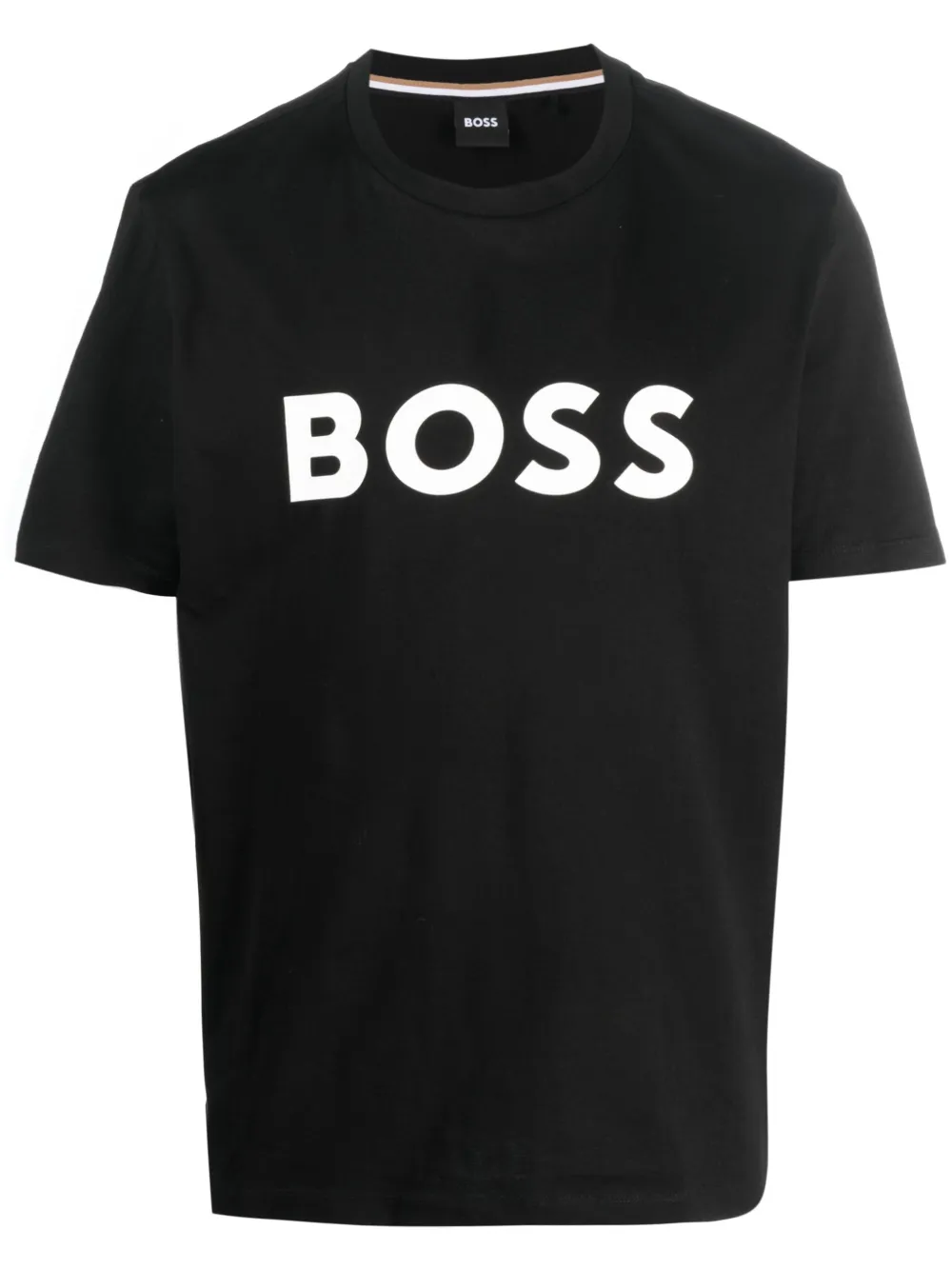 

Футболка с логотипом BOSS, черный