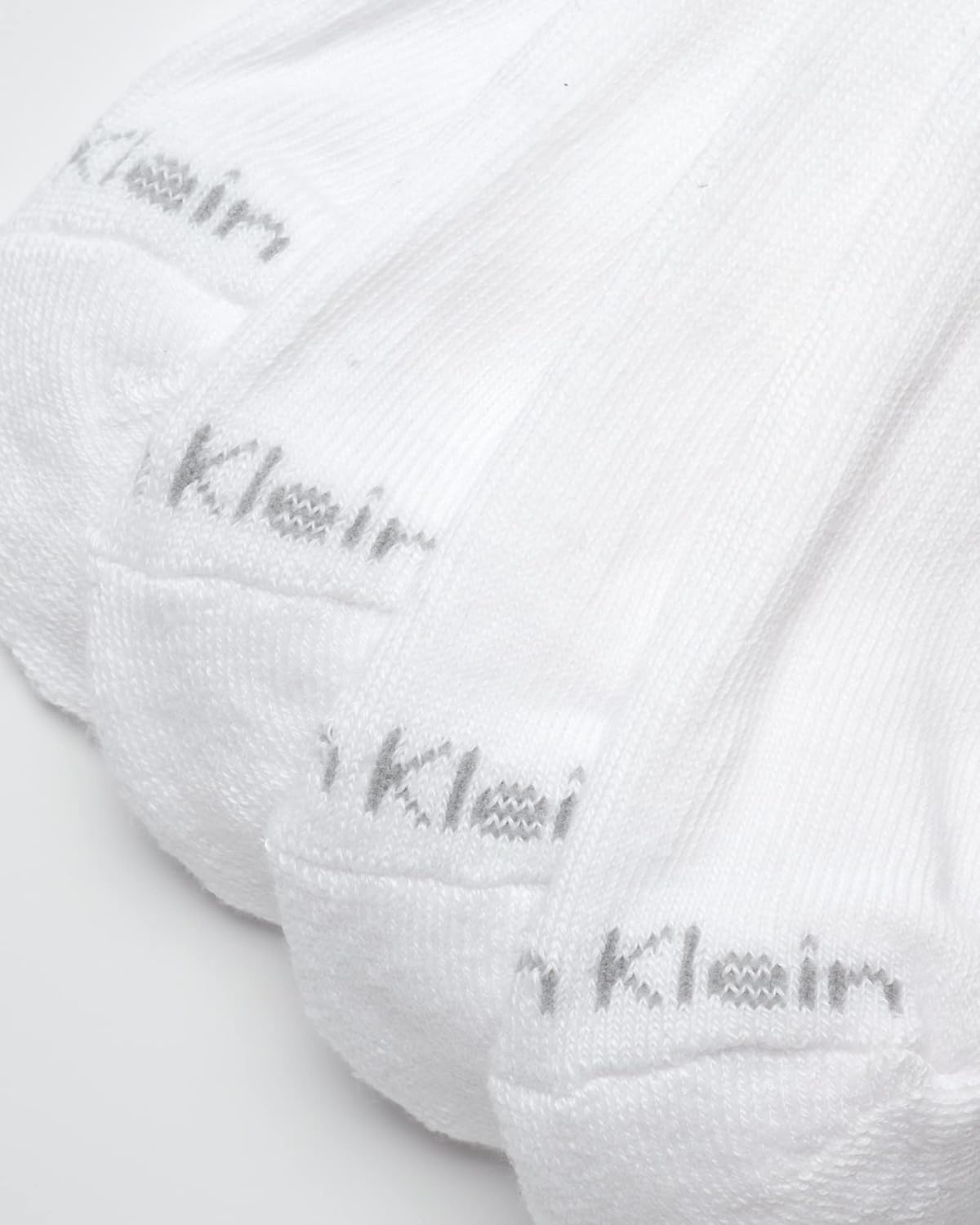 Женские носки Calvin Klein Crew - 8 пар, мягкие, дышащие, спортивные носки до середины голени для женщин (размер обуви: 4-10), White — фото 3