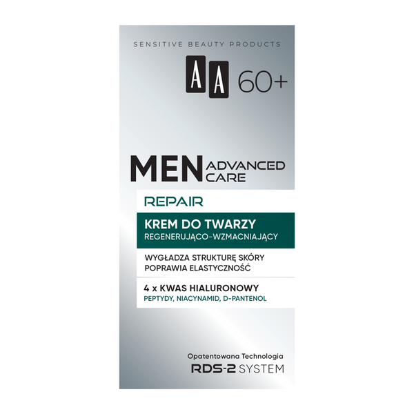 

Восстанавливающий крем для лица 60+, 50 мл Aa Men advanced care repair