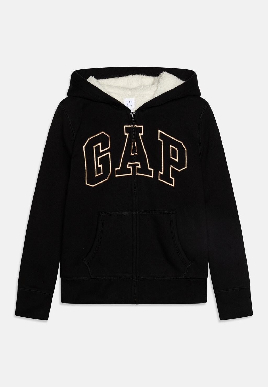 

Толстовка на молнии LOGO GIRLS GAP, черный