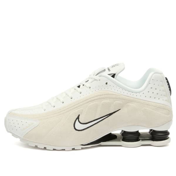 Shox r4 se 2 w кроссовки Nike, белый/черный/коричневый