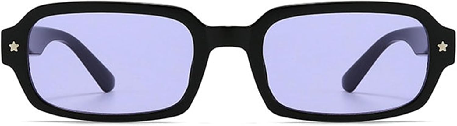 

Солнцезащитные очки в стиле ретро с квадратными заклепками для женщин, маленькие, стильные, винтажные, в стиле 90-х, модные, узкие, для активного отдыха, с градиентным переходом цвета willochra, C10