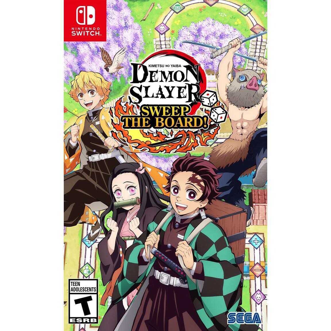 

Видеоигра Demon Slayer: Kimetsu no Yaiba- Sweep the Board! - Nintendo Switch