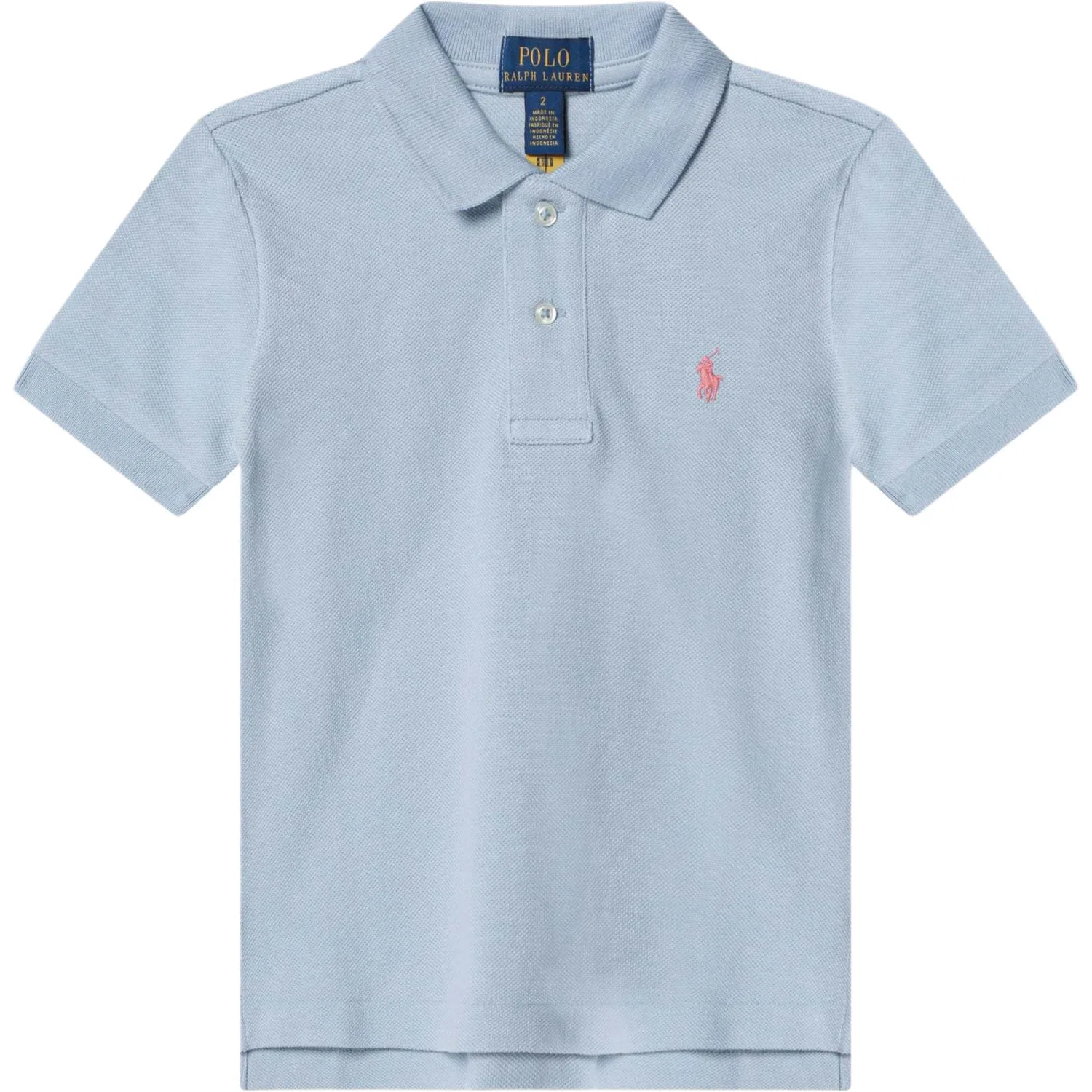 Поло детское классическое Polo Ralph Lauren голубое