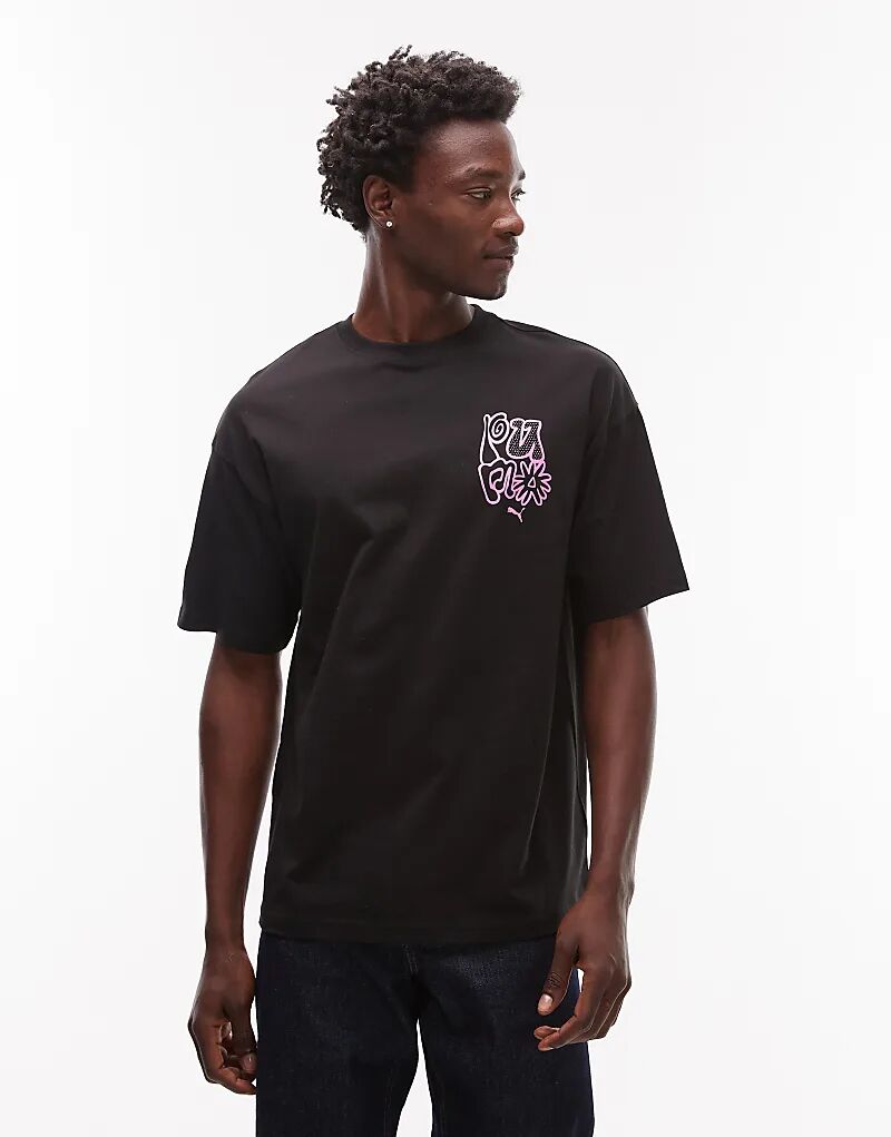 

Футболка Puma Bubble черного цвета. Эксклюзивно на ASOS.