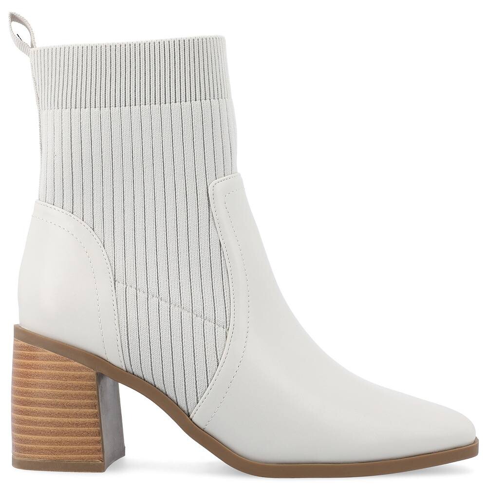 Женские ботильоны Harlowe Tru Comfort Foam из коллекции Journee Collection, цвет Tan — фото 2