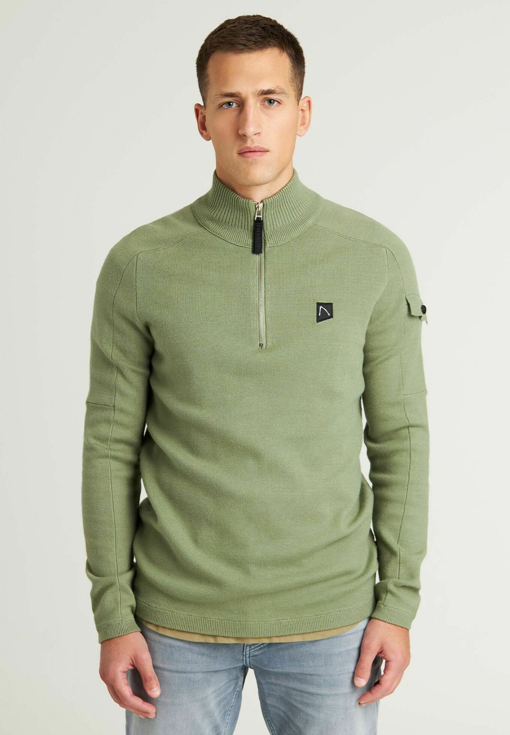 

Свитер OSCAR HALF ZIP CHASIN', зеленый