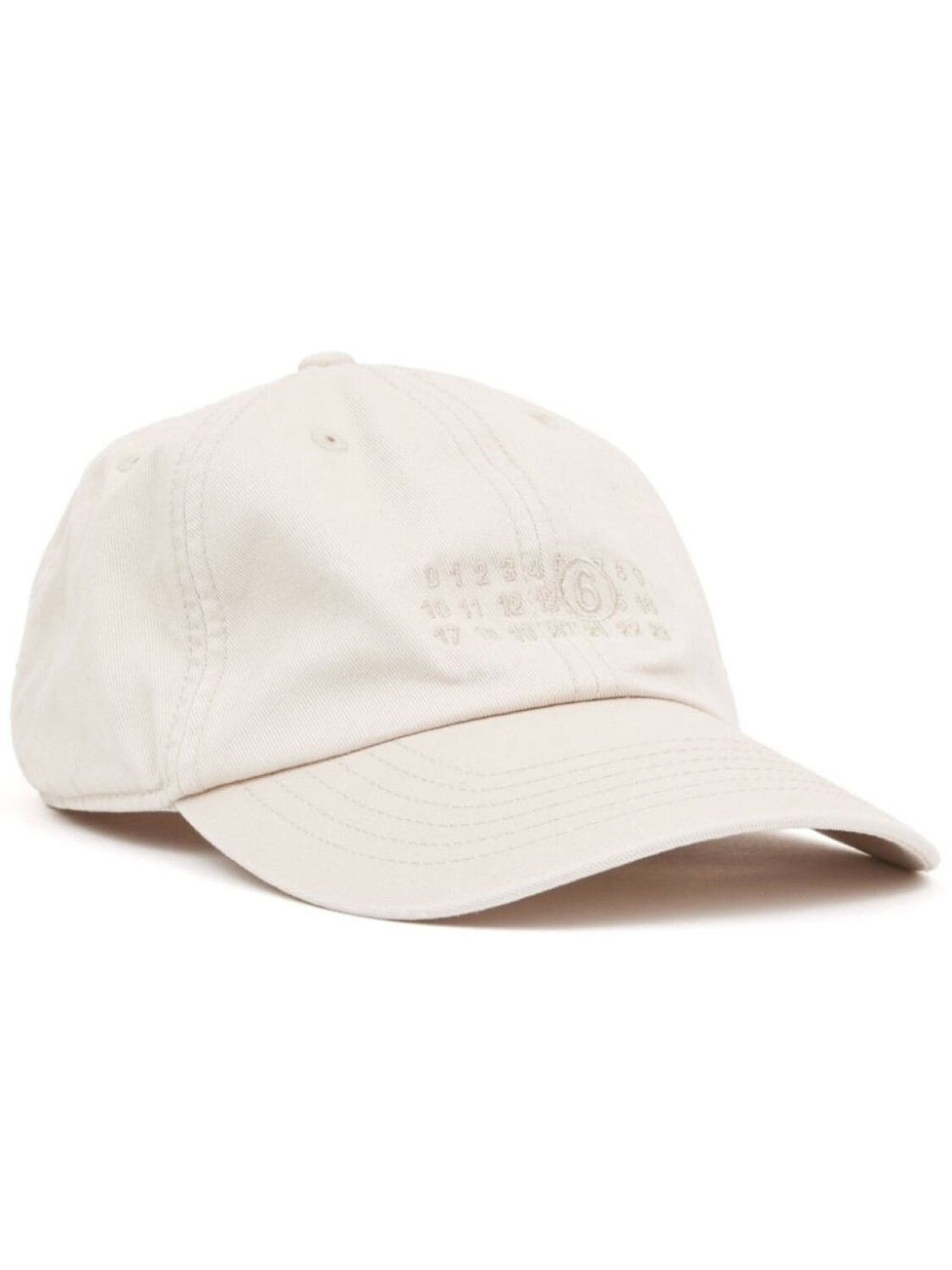 

MM6 Maison Margiela хлопковая кепка, нейтральный цвет
