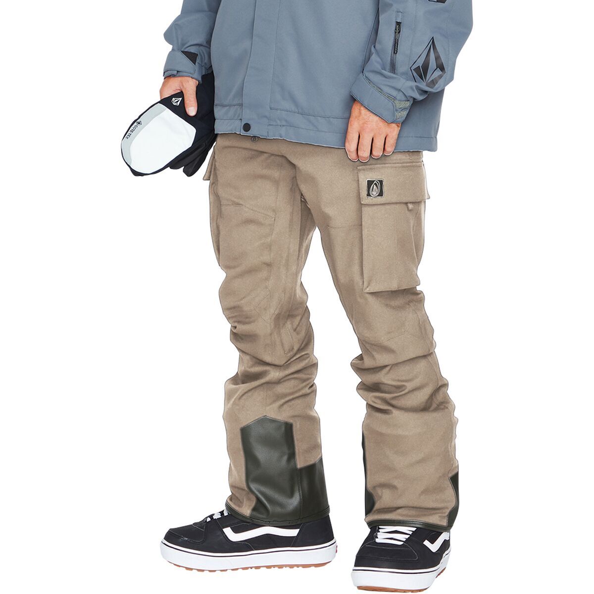 

Новые брюки с сочлененной конструкцией Volcom, хаки