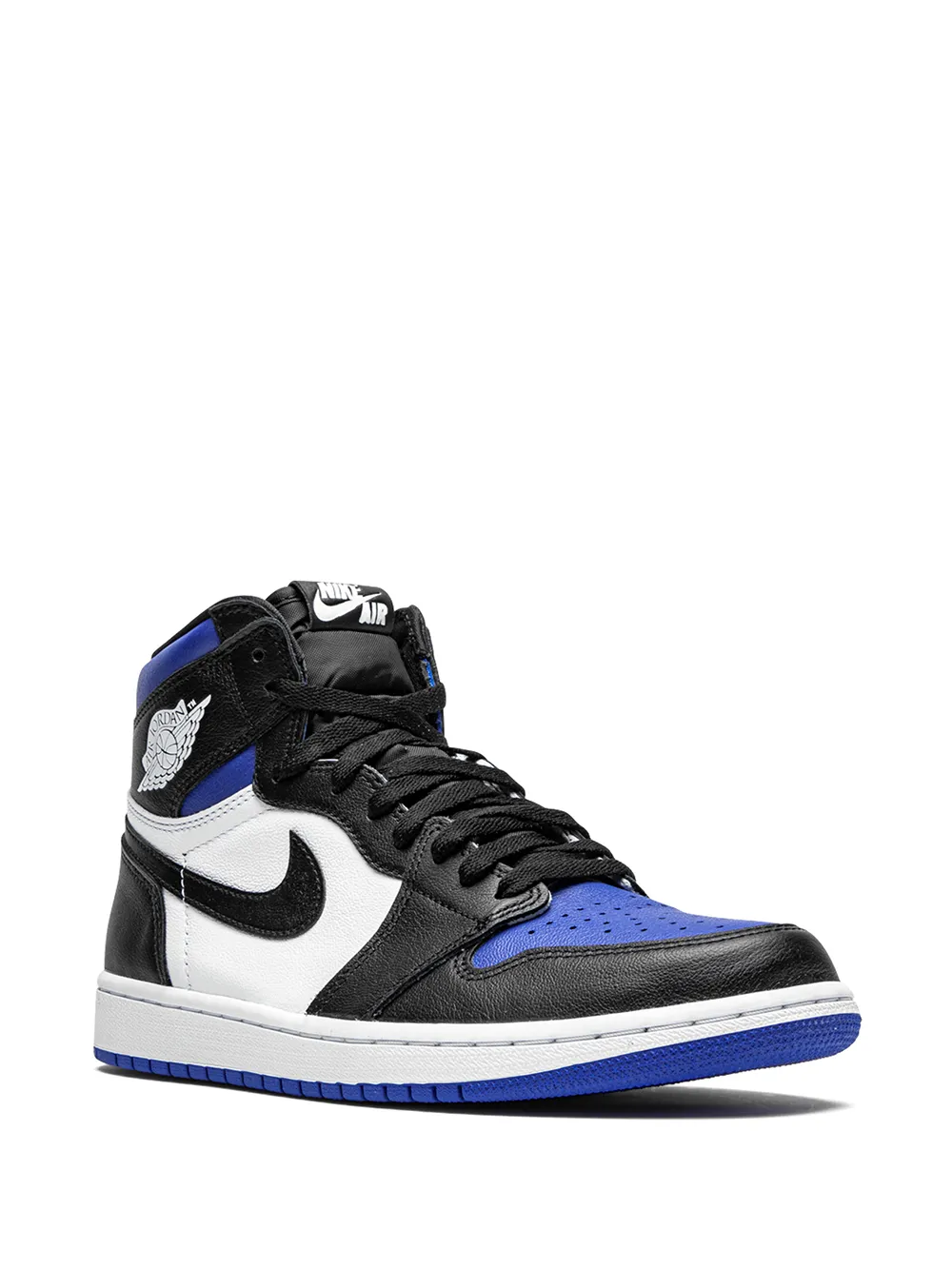 Кроссовки Air  1 Retro High OG Royal Toe Jordan, черный — фото 2