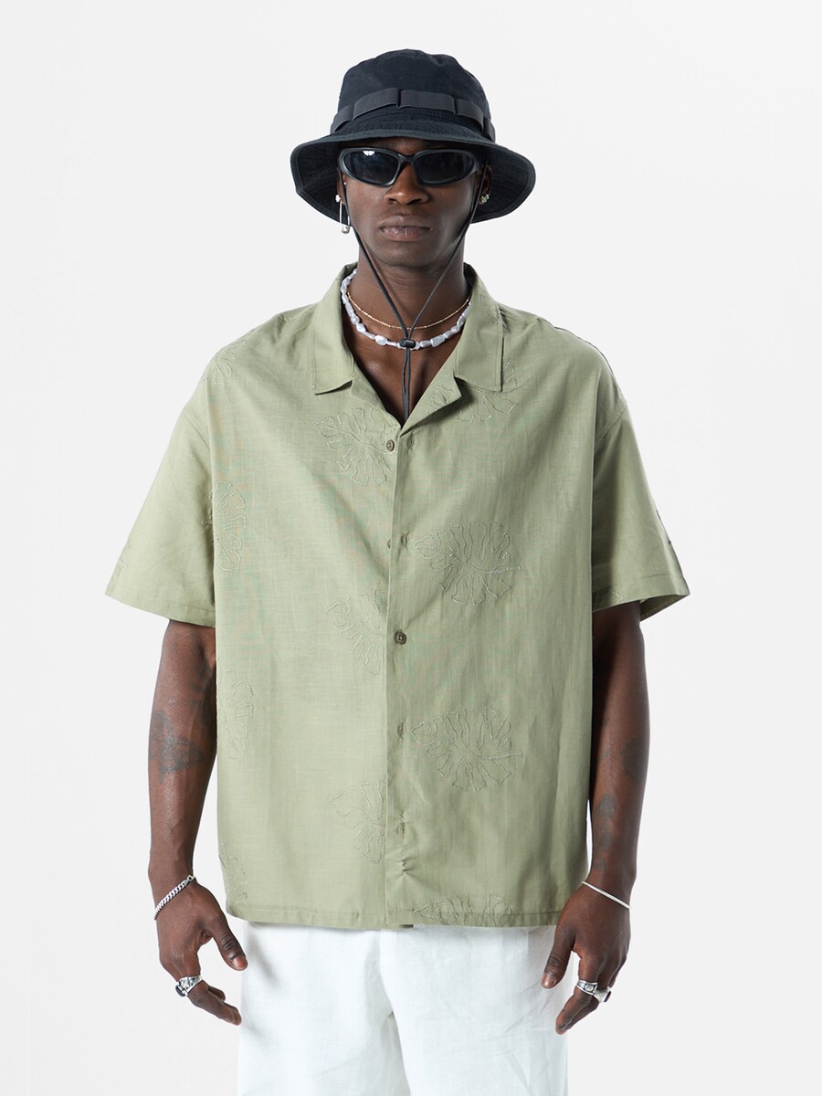 

Повседневная рубашка VAMOS CLO Comfort fit Button Up Shirt Yucca, светло-зеленый