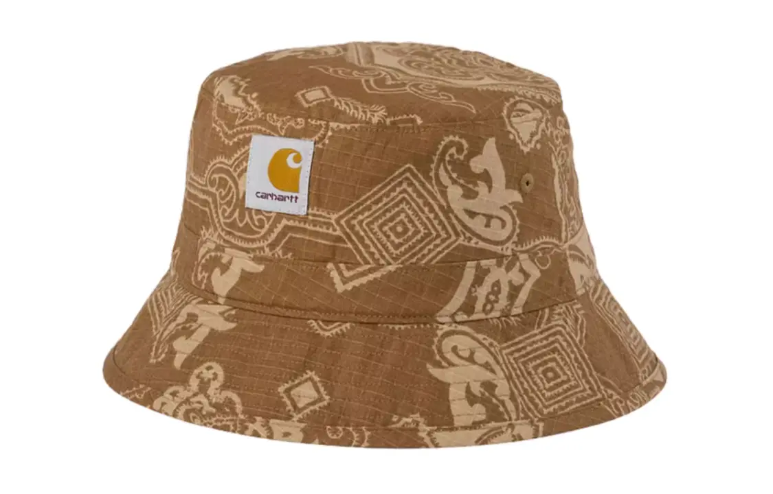

Carhartt WIP Хлопковая панама унисекс коричневого цвета, Brown