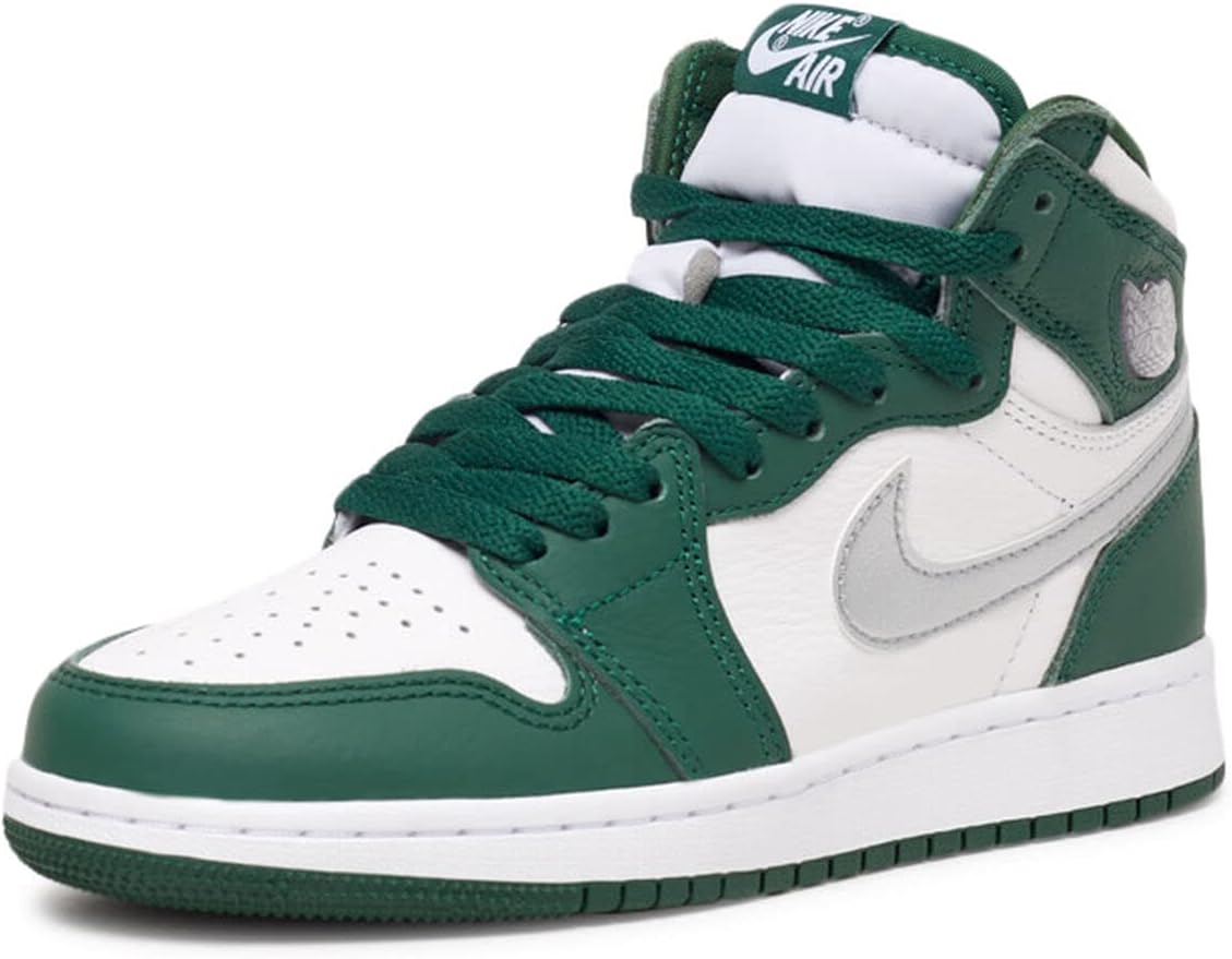 Мужские кроссовки Air Jordan 1 High Nike, зеленый — фото 2