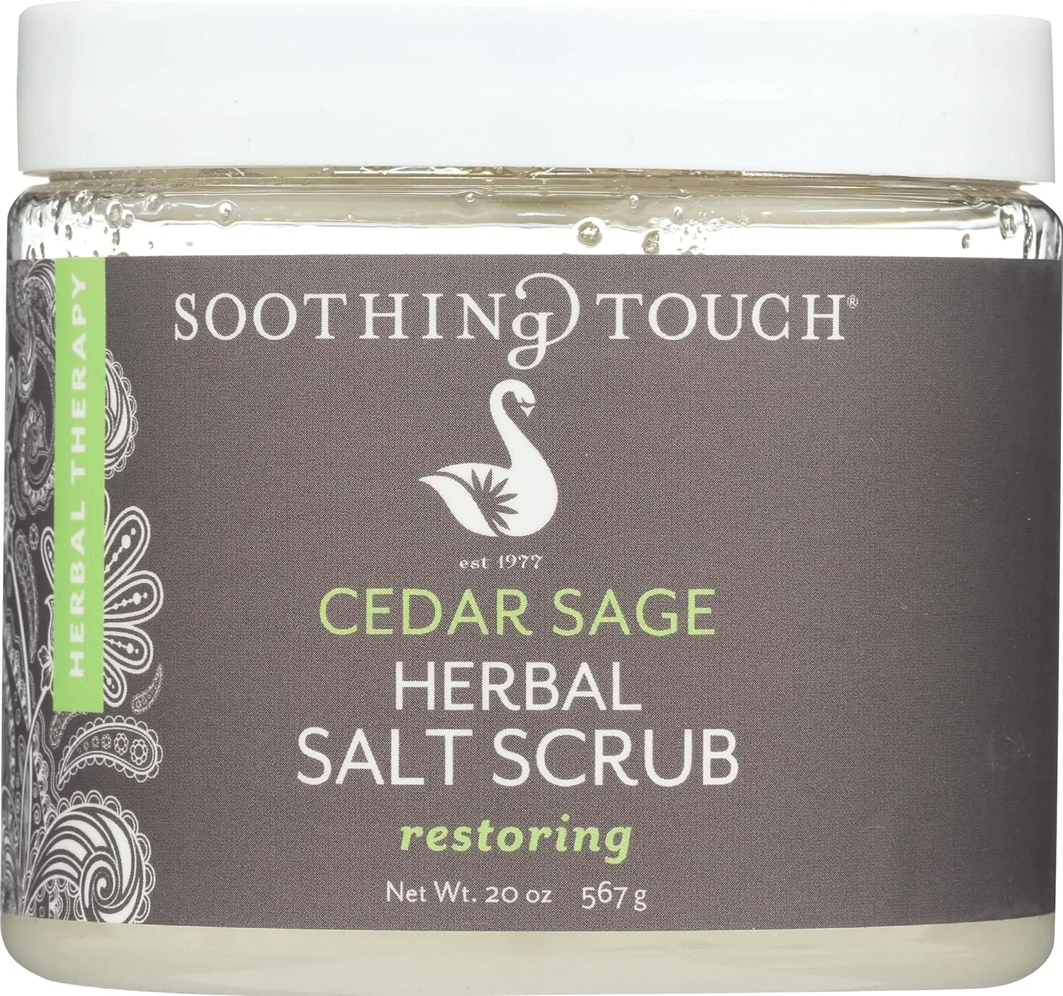 Скраб для тела с солью Кедр Шалфей Soothing Touch 591 мл
