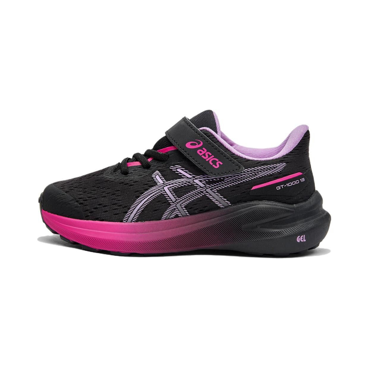 

GT-1000 13 Детские кроссовки PS Low-top Черные Asics, черный