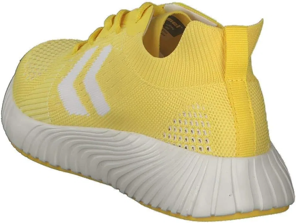 Бесшовные кроссовки Hummel Trinity Breaker Unisex, Super Lemon — фото 4